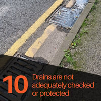 Are you confident your drains are checked and well protected from spills