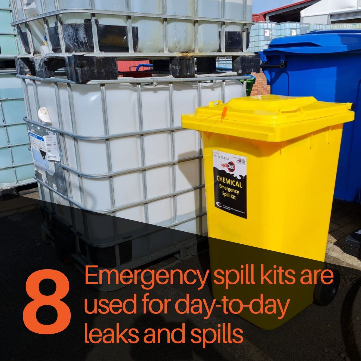 Are you spill kits used for emergencies or day to day leaks